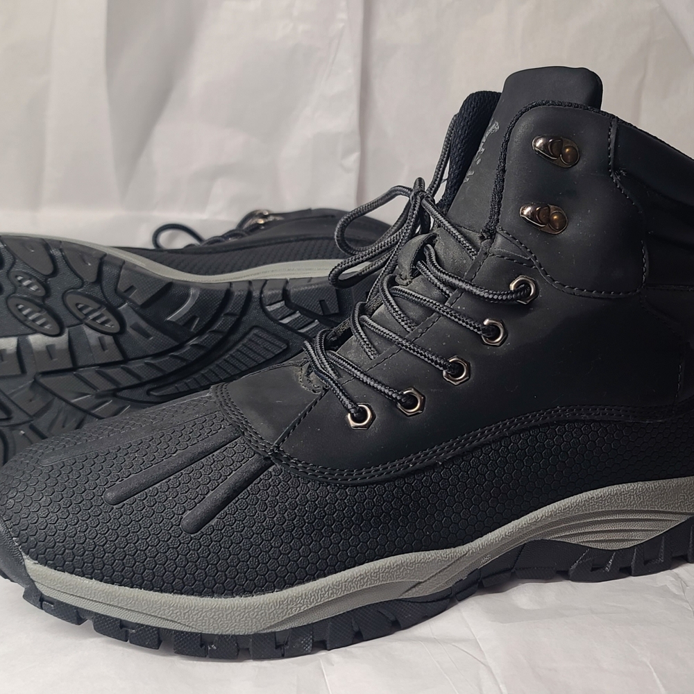 Black Hiking Boots